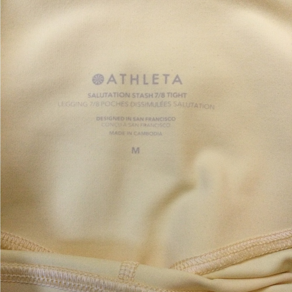 Athleta Salutation Stash High-rise Legging NWOT - Picture 6 of 9